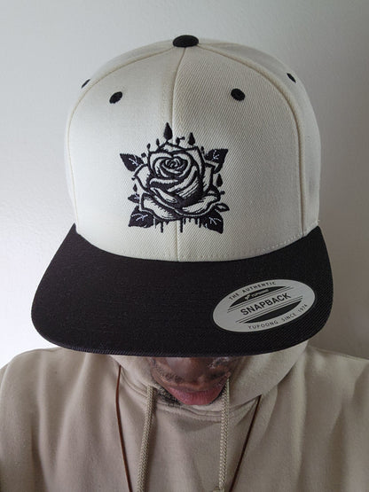 TEARS INTO ROSES LOGO Snapback Hat