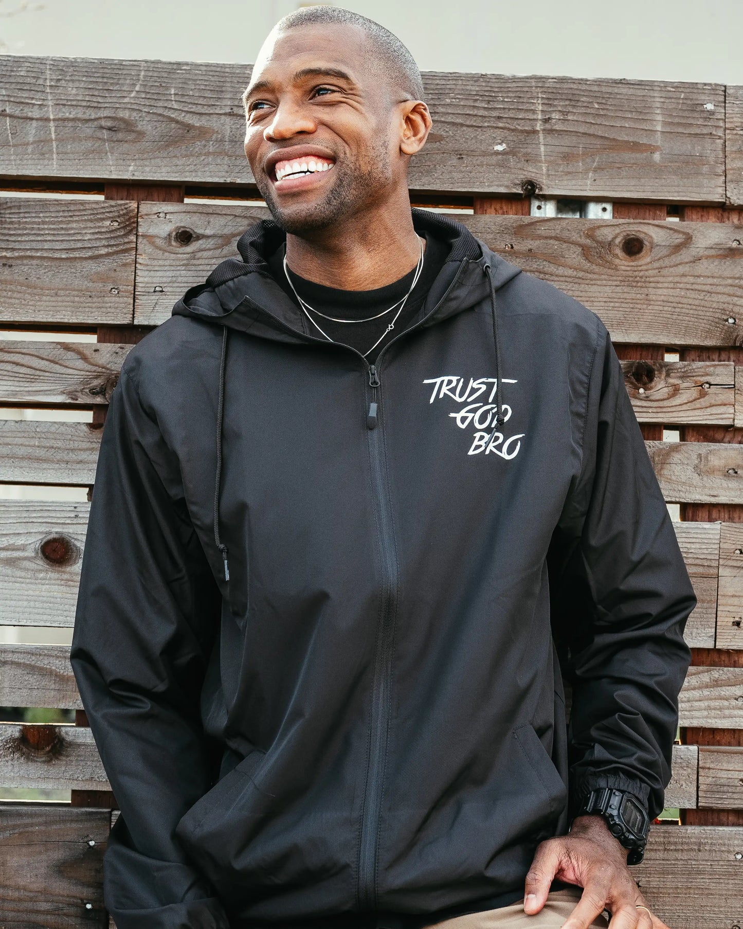 TGB BLACK WINDBREAKER