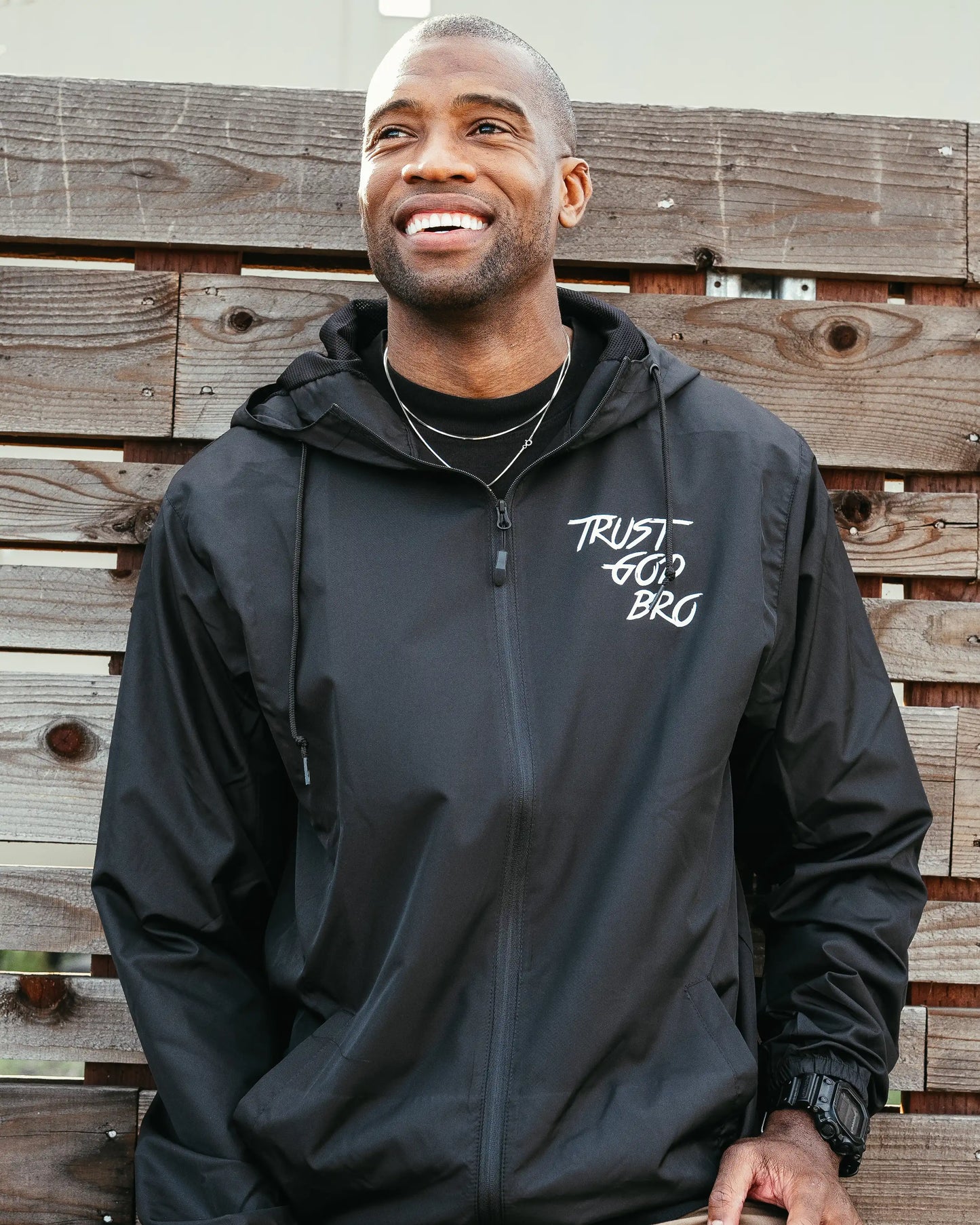 TGB BLACK WINDBREAKER