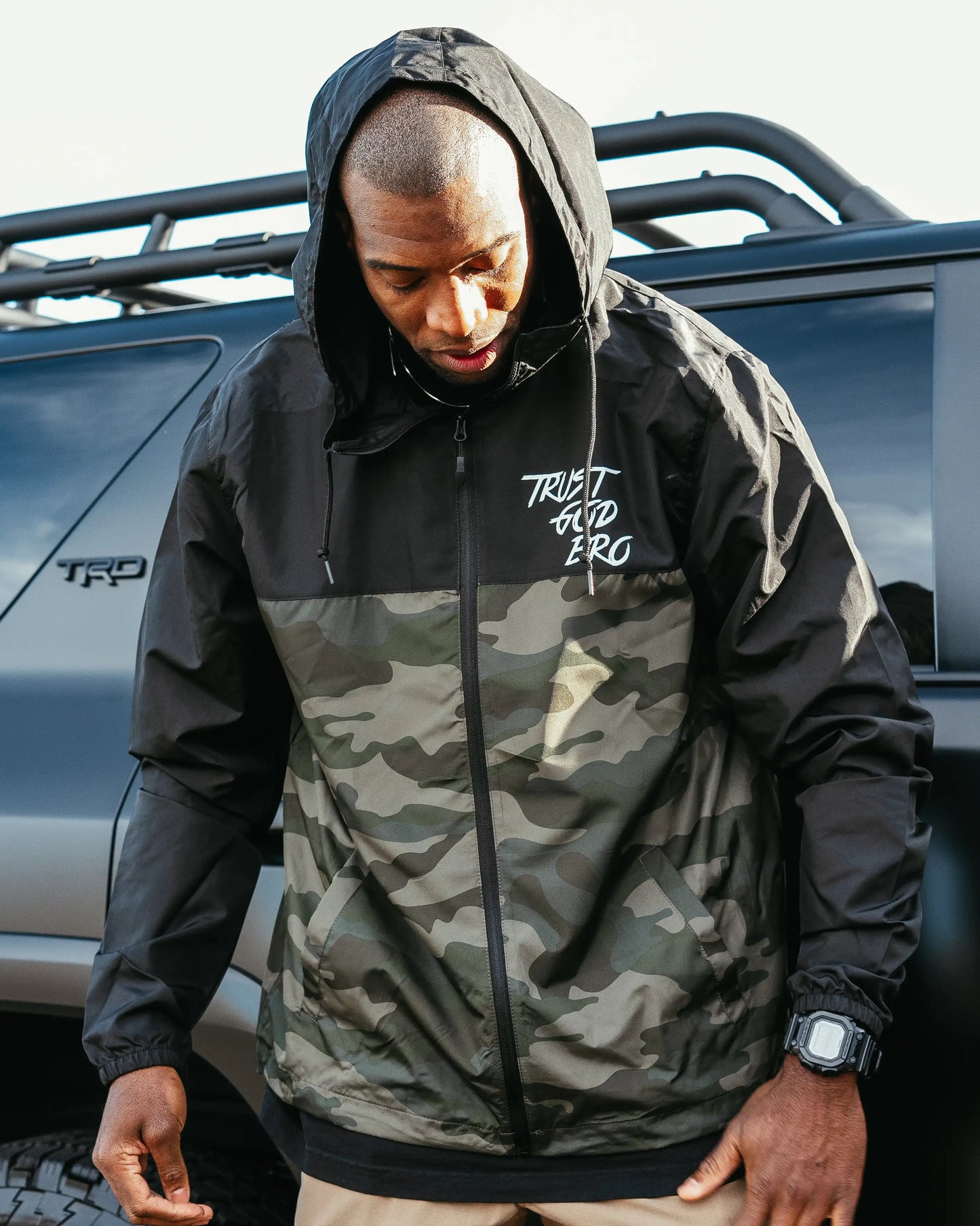 TGB CAMO WINDBREAKER