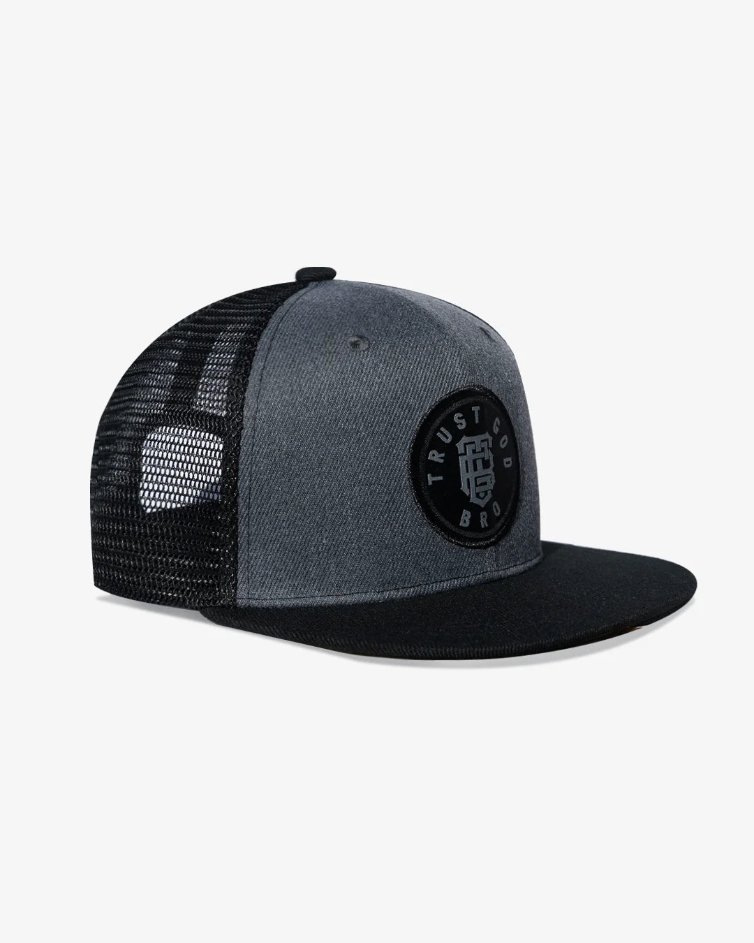 TRUST GOD BRO TRUCKER SNAP-BACK HAT