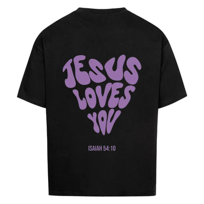 JESUS LOVES YOU oversized shirt