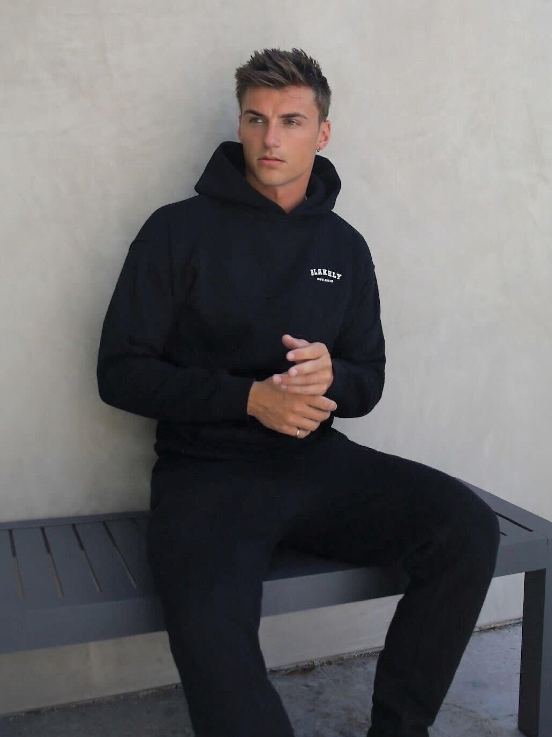 Heritage Relaxed Hoodie - Black - TRP Clothing