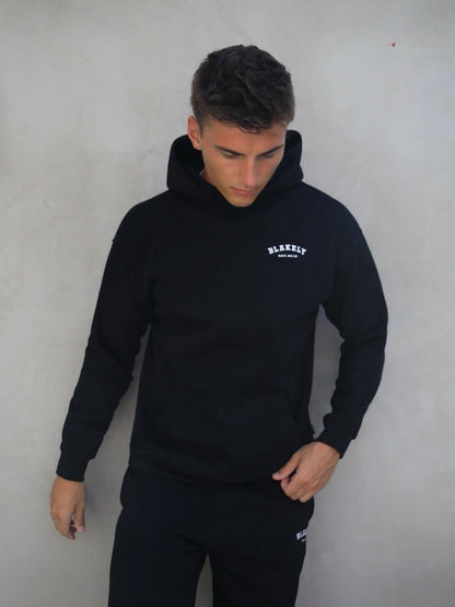 Heritage Relaxed Hoodie - Black - TRP Clothing