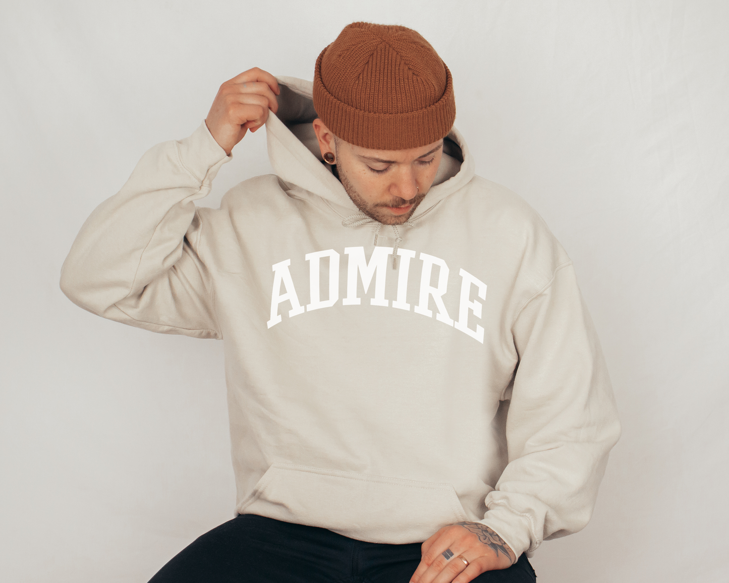 Classic Admire Hoodie - Sand