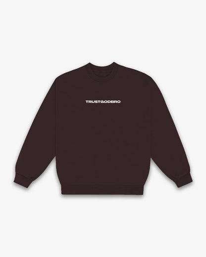 MOCHA PREMIUM CREWNECK