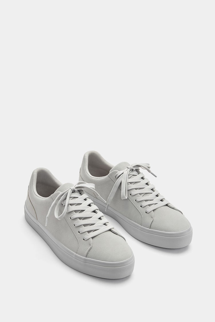 Basic Contrast Trainers - Grey