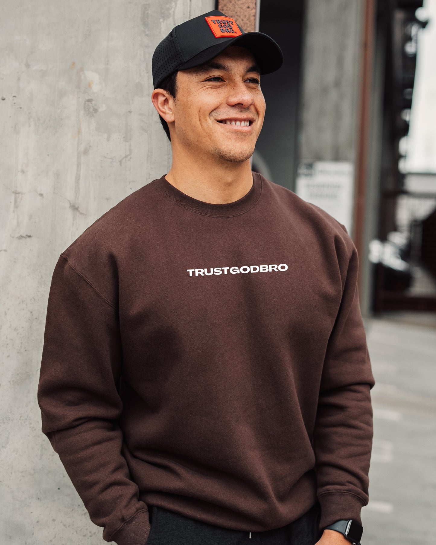 MOCHA PREMIUM CREWNECK