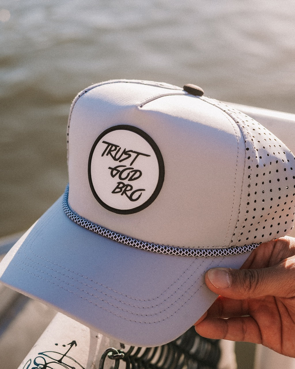 TGB GREY SNAP-BACK HAT