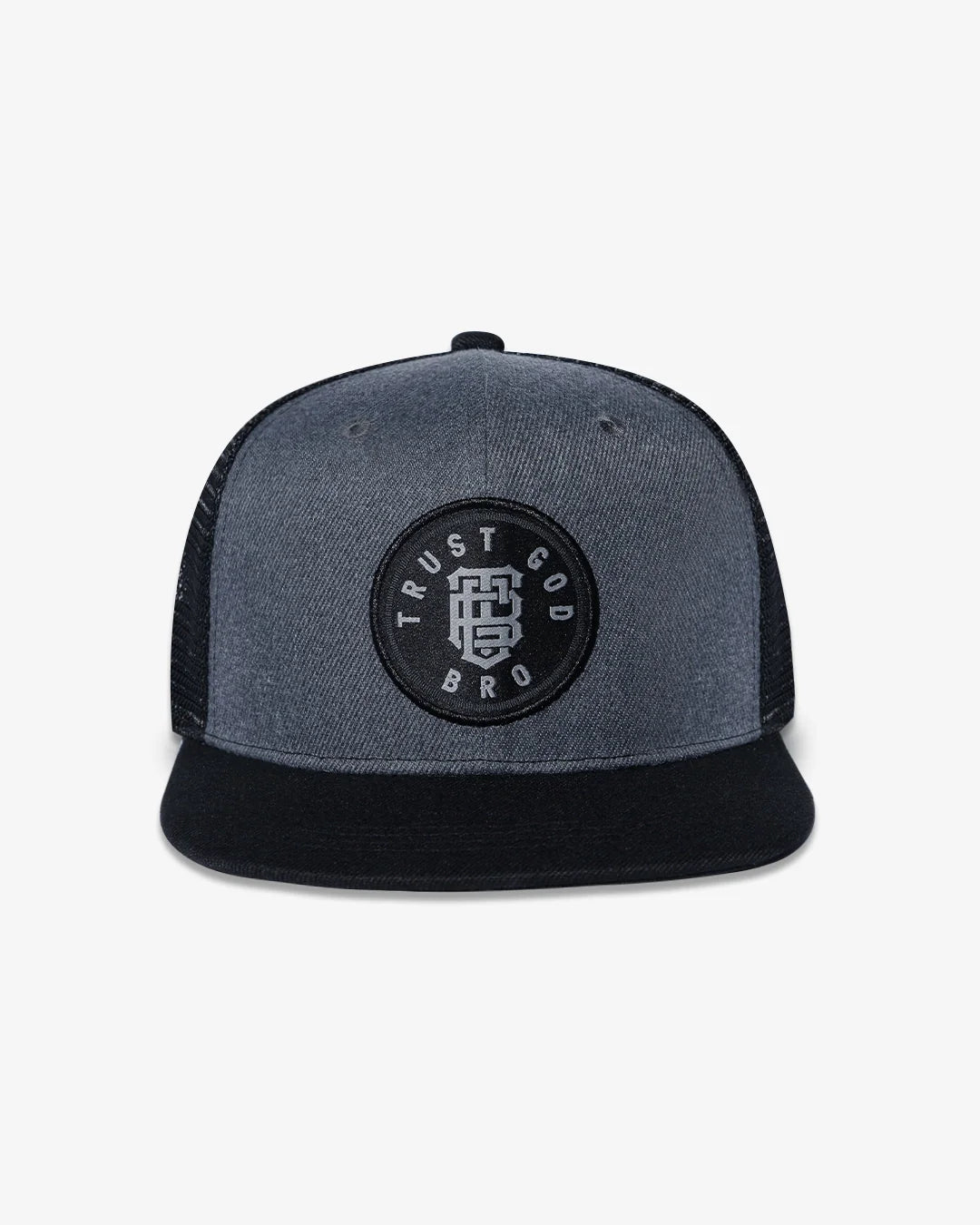 TRUST GOD BRO TRUCKER SNAP-BACK HAT