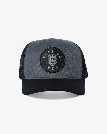 TRUST GOD BRO TRUCKER SNAP-BACK HAT