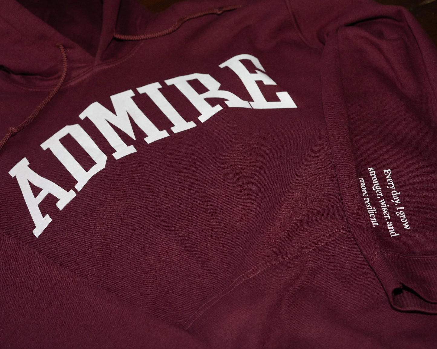 Classic Admire Hoodie - Maroon