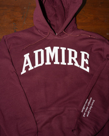 Classic Admire Hoodie - Maroon