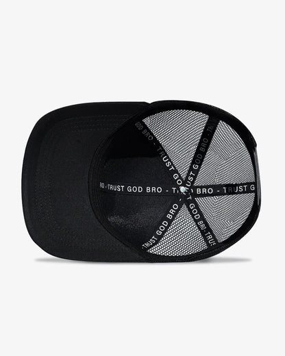 TRUST GOD BRO TRUCKER SNAP-BACK HAT