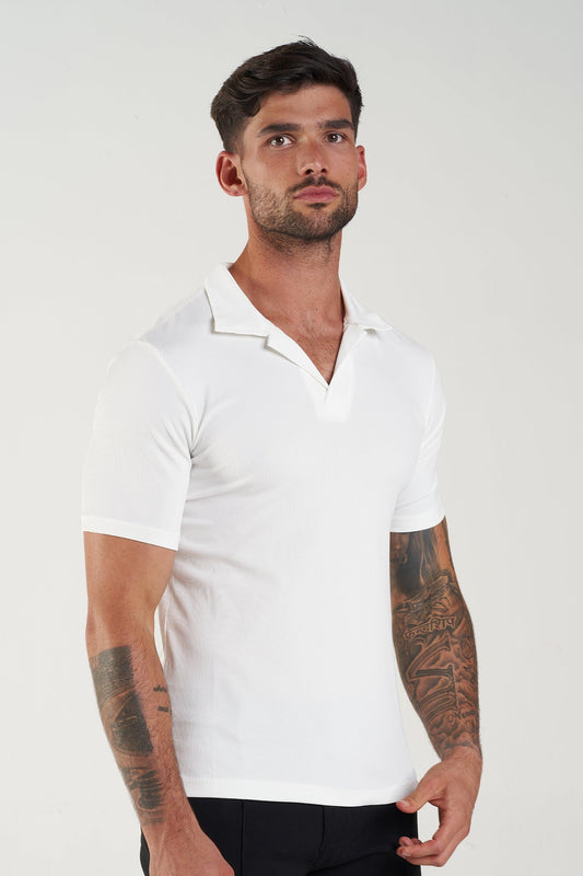 THE RIVA POLO - WHITE - TRP Clothing