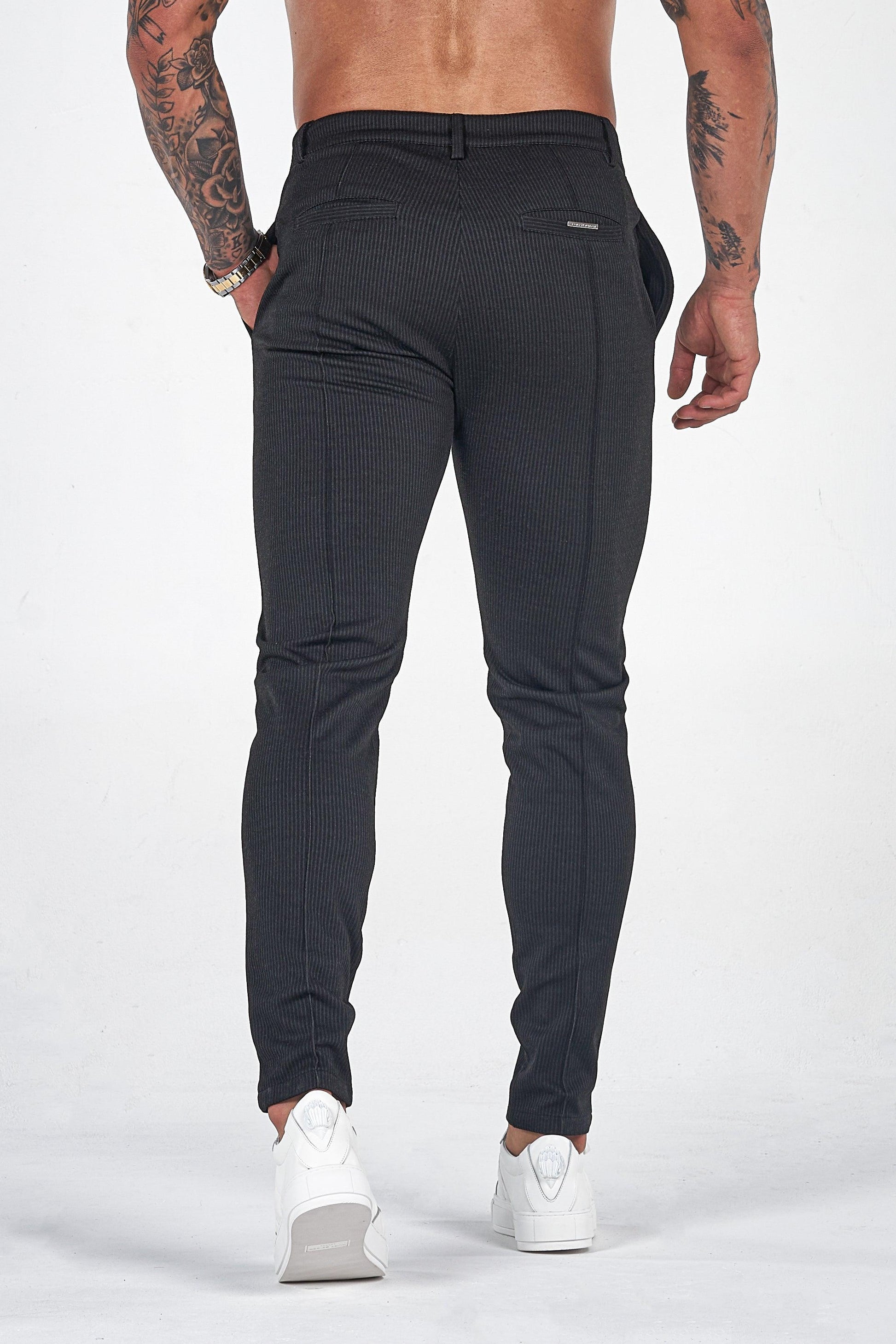 THE AMARI TROUSERS - BLACK - TRP Clothing