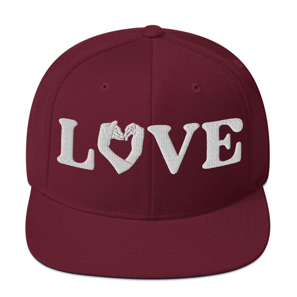 Love Snapback Hat