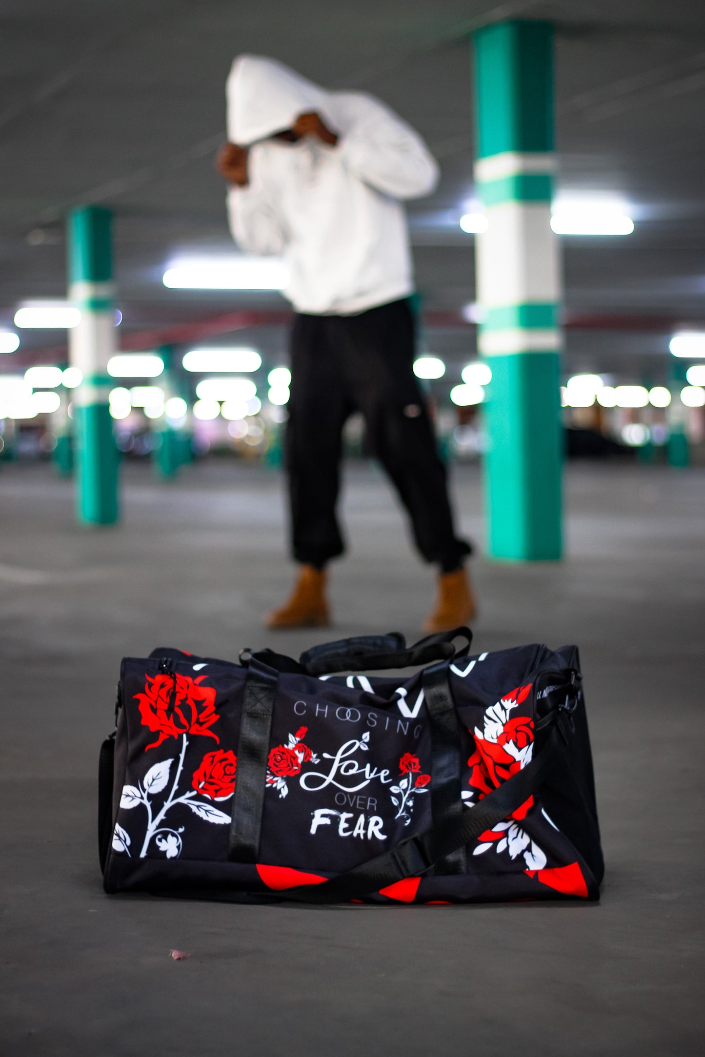 Rose Duffle bag