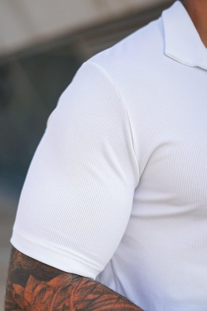 THE RIVA POLO - WHITE - TRP Clothing