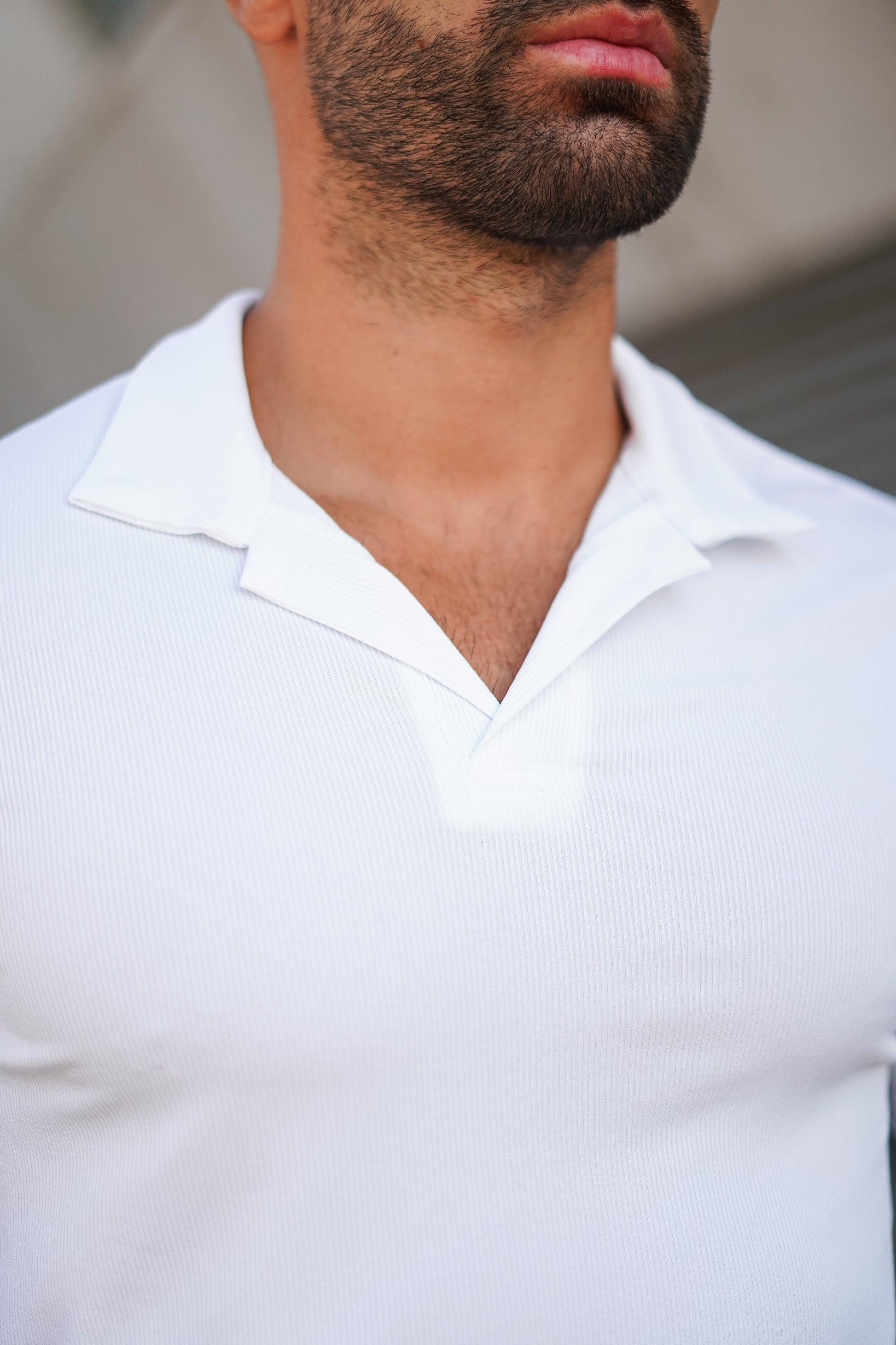 THE RIVA POLO - WHITE - TRP Clothing